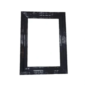 إطار جداري لمكيف بلاستيكي أسود — ملحق تكييف متين ومقاوم للرطوبة بتشطيب أنيق