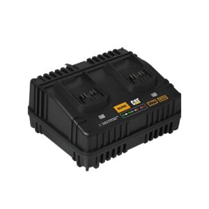 شاحن لبطاريتين 18 فولت 15 أمبير من كات — موديل DXC152