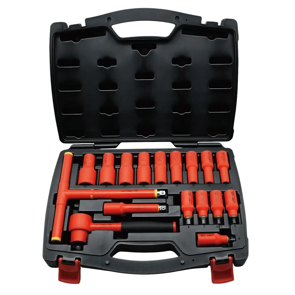 18-piece insulated socket screwdriver set, 3/8 inch size — CIMCO (CIMCO 110110)