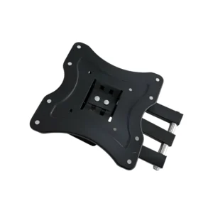 حامل شاشة جداري ذراع مزدوج قابل للتعديل لمقاسات 19–42 بوصة مع دعم دوران كامل