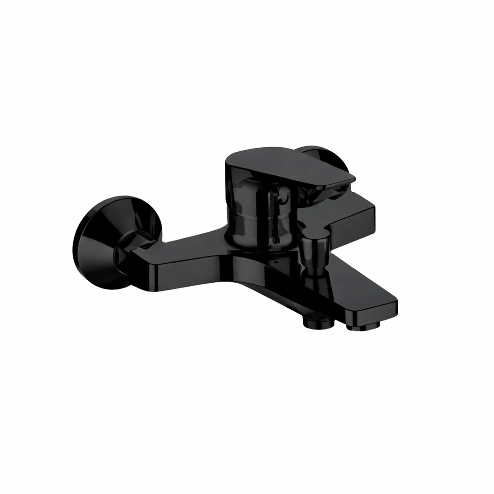 خلاط دش أسود موديل 1963002 من هالفر بتصميم عصري ولمسات كروم