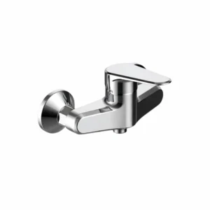 Halfer Bidet Mixer Model 1964003 with a modern design and chrome finish