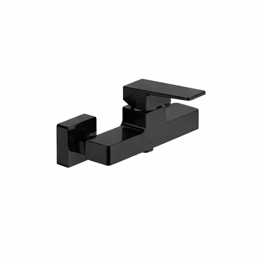 صنبور شطاف أسود بلمسات كروم - هالفر موديل 1965003