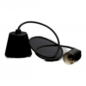 2-meter plastic hanging rack with fabric wire