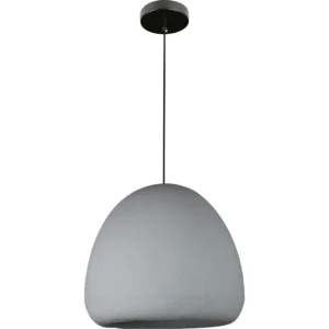 Modern gray chandelier, 2 meters long, with an E27 x 1 socket