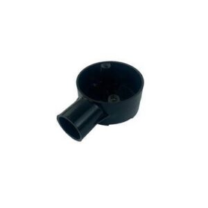 قاطع كهرباء مفرد 20 مم أسود