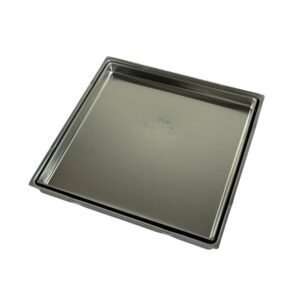 مصفاة أرضية للبلاط 20×20 سم - ستانلس ستيل 304 - صناعة سعودية