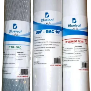 طقم فلاتر بديل لجهاز ثلاثي المراحل (200–400 جالون) — صيانة أنظمة التحلية وتنقية فعّالة