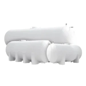 خزان مياه ألياف زجاجية أفقي سعة 2000 لتر (فوق الأرض)