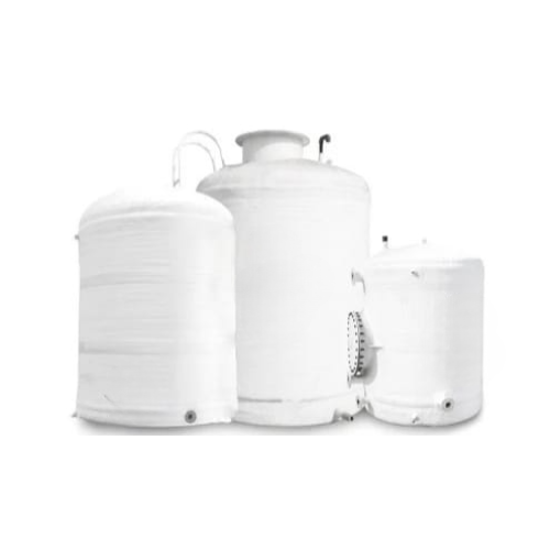 خزان مياه فيبرجلاس عمودي فوق الأرض — سعة 2000 لتر