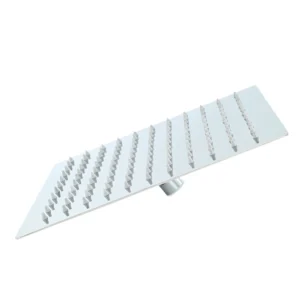 رأس دش مربع 22 سم من بولو ماريو — ستانلس ستيل مقاوم للصدأ بتشطيب كرومي