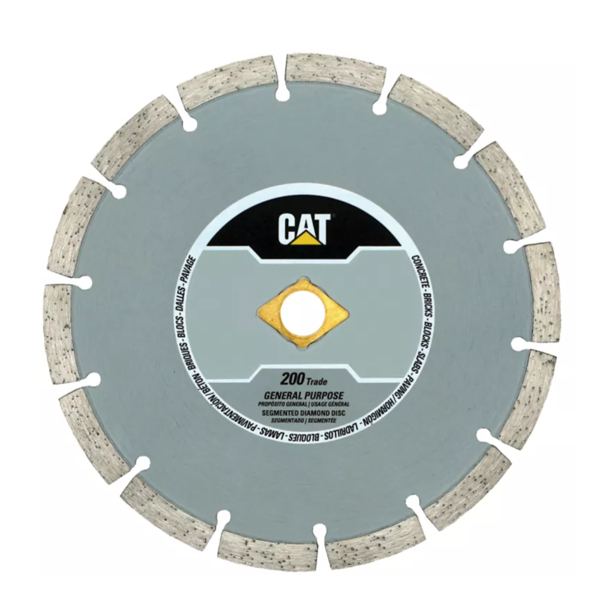 قرص قطع خرسانة احترافي بالألماس 230 مم — CAT موديل DA30008