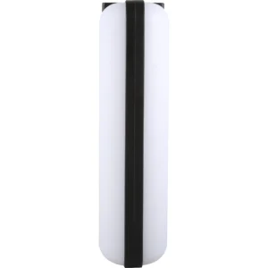 فانوس جداري مودرن أسود بإضاءة صفراء 24 واط