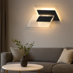 لطش مودرن 240×140 أسود — 3 أوضاع إضاءة، 5 واط