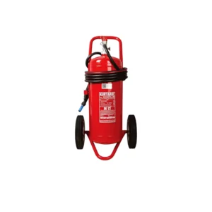 25-liter wheeled foam fire extinguisher — firefighting equipment for extinguishing liquid fires and protecting large sites