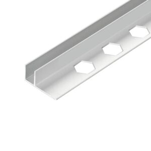 نعلة مخفية سلفر مطفي - 2.5 متر، 10 مم — GF001-SM-10W-12H (LANDBUILD)