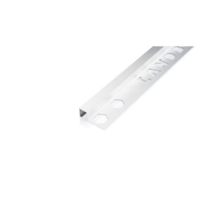 زاوية زخرفية مربعة فضي مطفي، طول 2.5 م، سماكة 10 مم — SA003-SM-10H من LANDBUILD