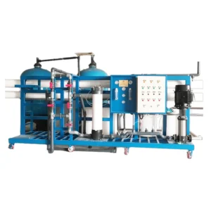 محطة تحلية مياه مركزية (سعة 25–1000 طن) — أنظمة تناضح عكسي لمعالجة المياه الصناعية والإمداد المركزي — علامة تجارية غير معروفة