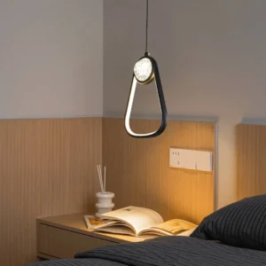 إضاءة معلقة مودرن أسود — ثلاث أضواء 25 واط (قطعة مفردة)