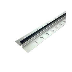 فواصل تمدد من الألومنيوم — أسود، طول 2.5 متر، ارتفاع 15 مم