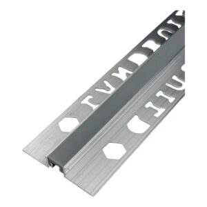 فاصل تمدد رمادي طول 2.5 م ارتفاع 15 مم — موديل FL001‑G‑15H من LANDBUILD