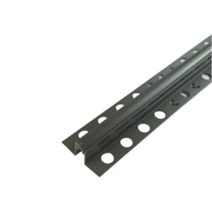 فاصل تمدد ألمنيوم رمادي — طول 2.5 م، ارتفاع 22 مم