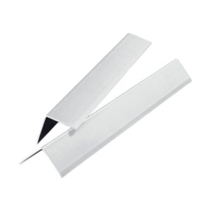 بروفايل حماية زوايا ألمنيوم فضي مطفي 2.5 سم × 2.5 م — موديل AA002-SM-25W من LANDBUILD