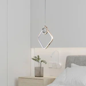 Modern gold wall sconce with three lights, 25 watts