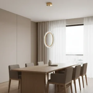 Modern gold wall sconce with three lights — 25 watts