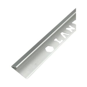 زاوية أرضية فضي مطفي 2.50 متر، 12 مم — AL002-SM-12H LANDBUILD