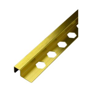 زاوية زينة مربعة ذهبية لامعة 2.50 متر × 12 مم — SA001-GB-12H (رمز خصم الشحن: LB)