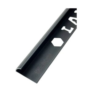 زاوية زينة مبروم أسود مطفي 2.50 متر — 12 مم | TA001-BM-12H — كود خصم الشحن: LB