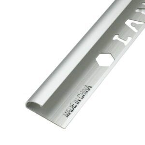 زاوية زخرفية مبرومة فضي مطفي 2.50 م - 12.5 مم | TA002-SM-12.5H LANDBUILD