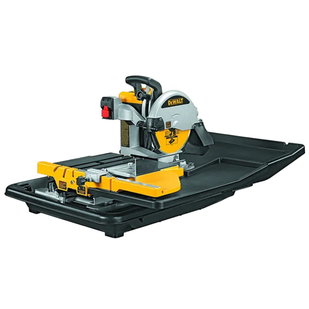 DeWalt 250mm Wet Table Saw for Cutting Tiles with Base — D24000S