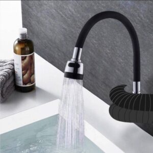 عنق مجلي متحرك أسود - تاتو رقم 25022