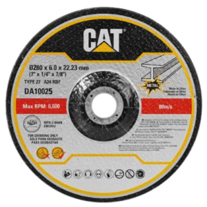 قرص جلخ للمعدن 280×6 مم (7 بوصة) — CAT موديل DA10025