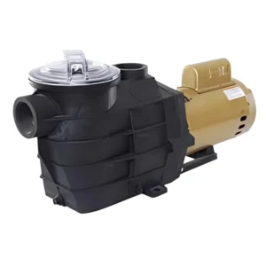 مضخة هايوورد بقوة 3 حصان — كفاءة عالية لتدوير مياه المسابح — أداء احترافي باللون الأسود