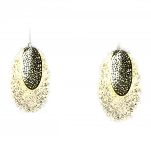 Modern gold pendant chandelier with three bulbs (3 watts)