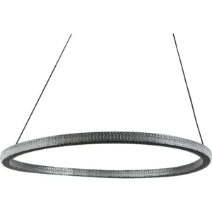 نجف مودرن أسود، 3 إضاءات، 105 واط، قطر 80 سم