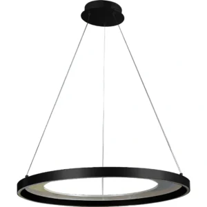 ثريا معلقة مودرن أسود — 3 إضاءات، 115 واط