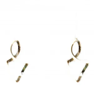 Modern gold pendant light (3 lights) — 12 watts