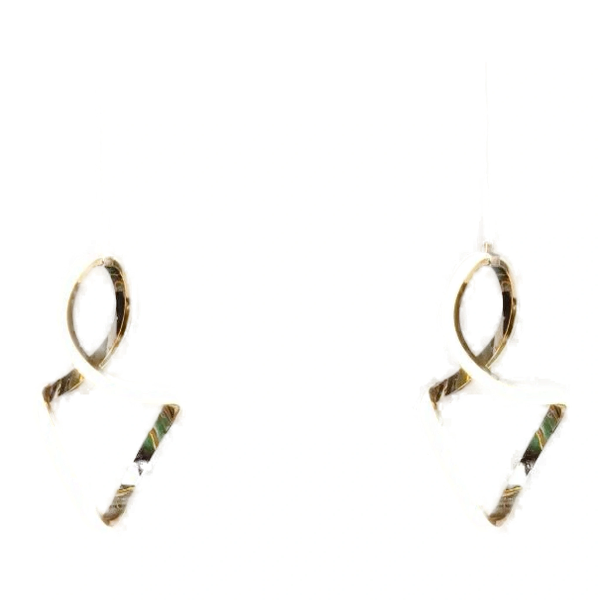 Modern gold pendant light (3 lights) — 12 watts