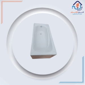 بانيو مغطس أكريليك رينو — مغلق من 3 جهات — 150×80 سم — صناعة بحرينية