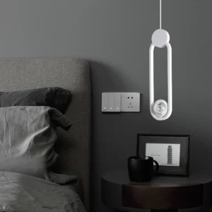 Modern wall light in gold — 3 lights, 20 watts