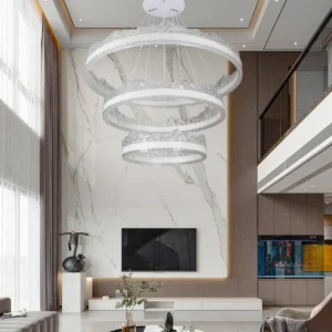 ثريا معلقة مودرن أبيض — 3 إضاءات، 250 واط