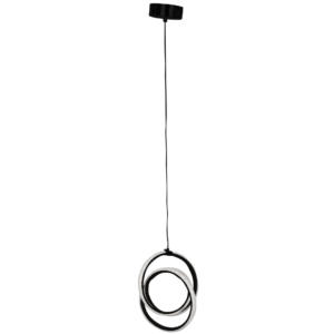 علّاق مودرن أسود مع 3 مصابيح - 30 واط