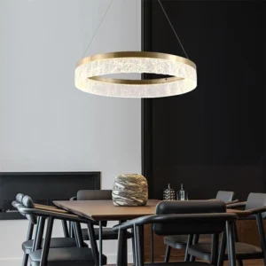 نجف مودرن زيتي — 3 إضاءات، 30 واط، قطر 60 سم