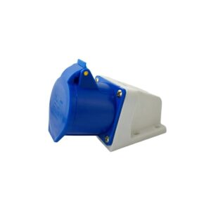 فيشة صناعية جداريّة أنثوية 3 فاز 32 أمبير