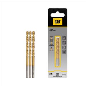 3-piece set of 3.5mm metal drill bits - Cat (DA02004)