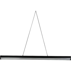 نجف مودرن أسود — 3 إضاءات، 42 واط، قطر 1000 مم